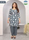 Sindhuja By Chansi Trendz Cotton Blend Kurti With Bottom Online Wholesale